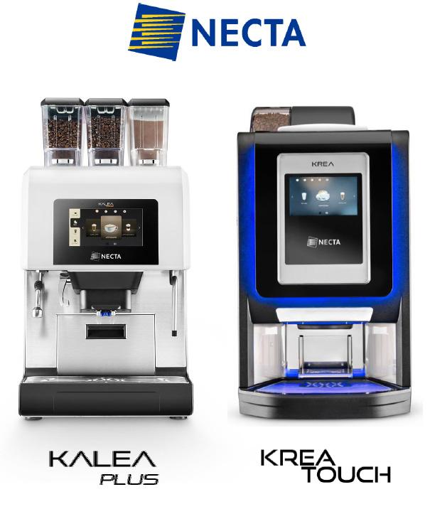 Kalea Plus & Krea Touch - great coffee breaks from Necta