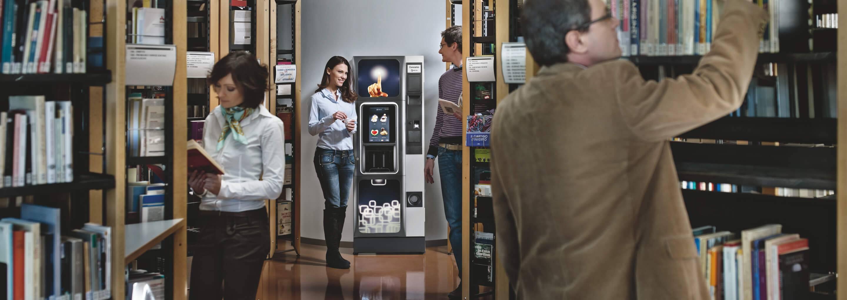 Máquinas de venda automática de café