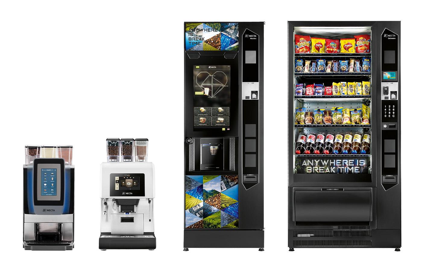 Necta discount vending machines